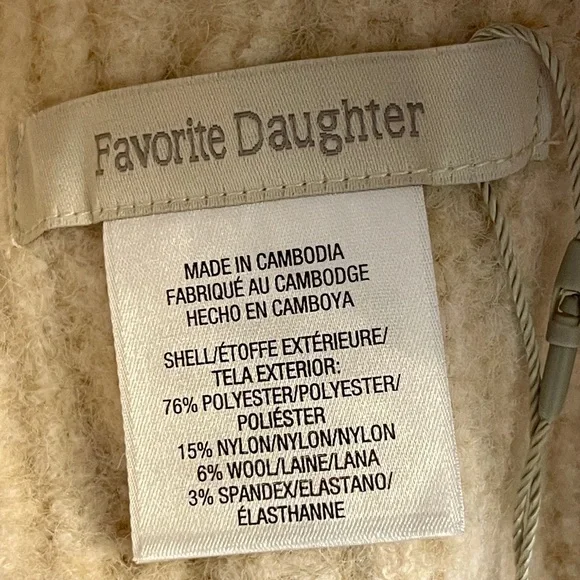 Favorite Daughter Cream Knit Beanie - Picture 4 of 11
